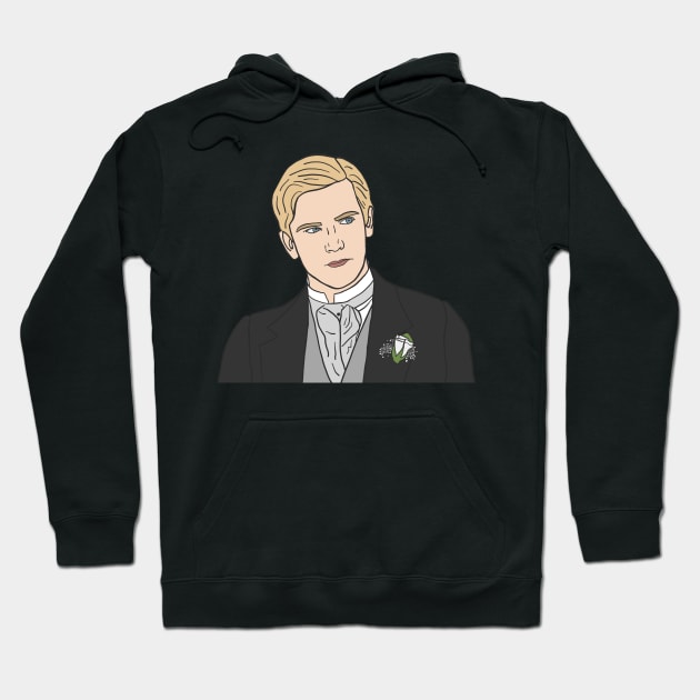 Matthew Crawley Hoodie by Sofieq